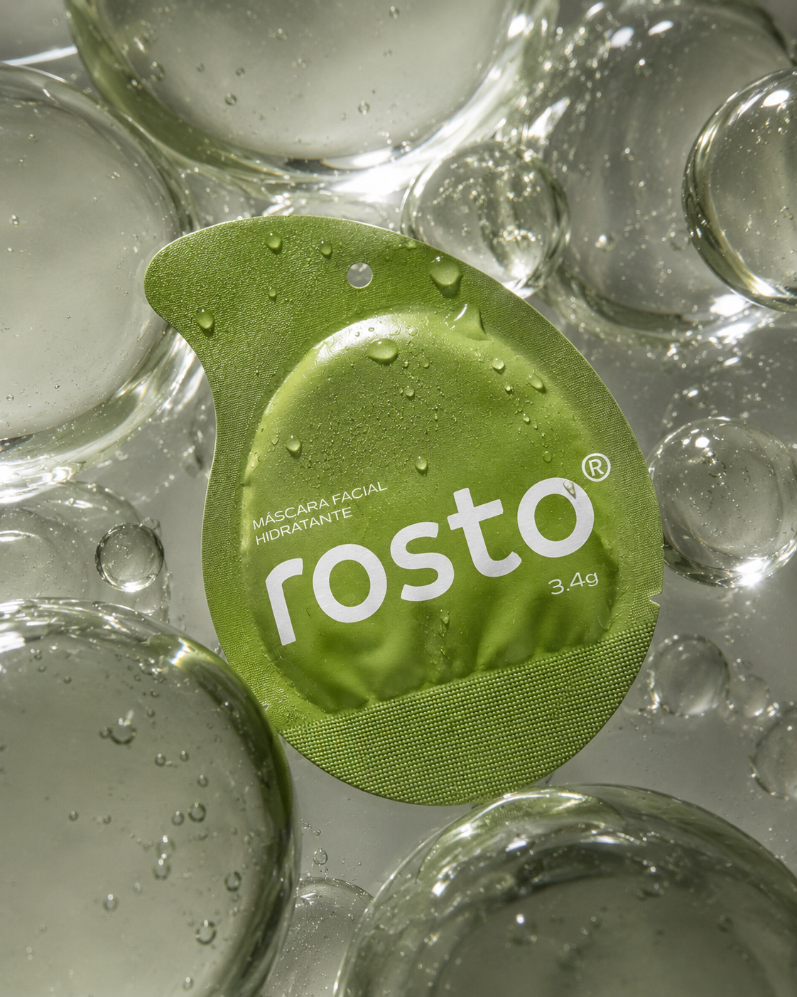 Textura e produto da Rosto Brasil