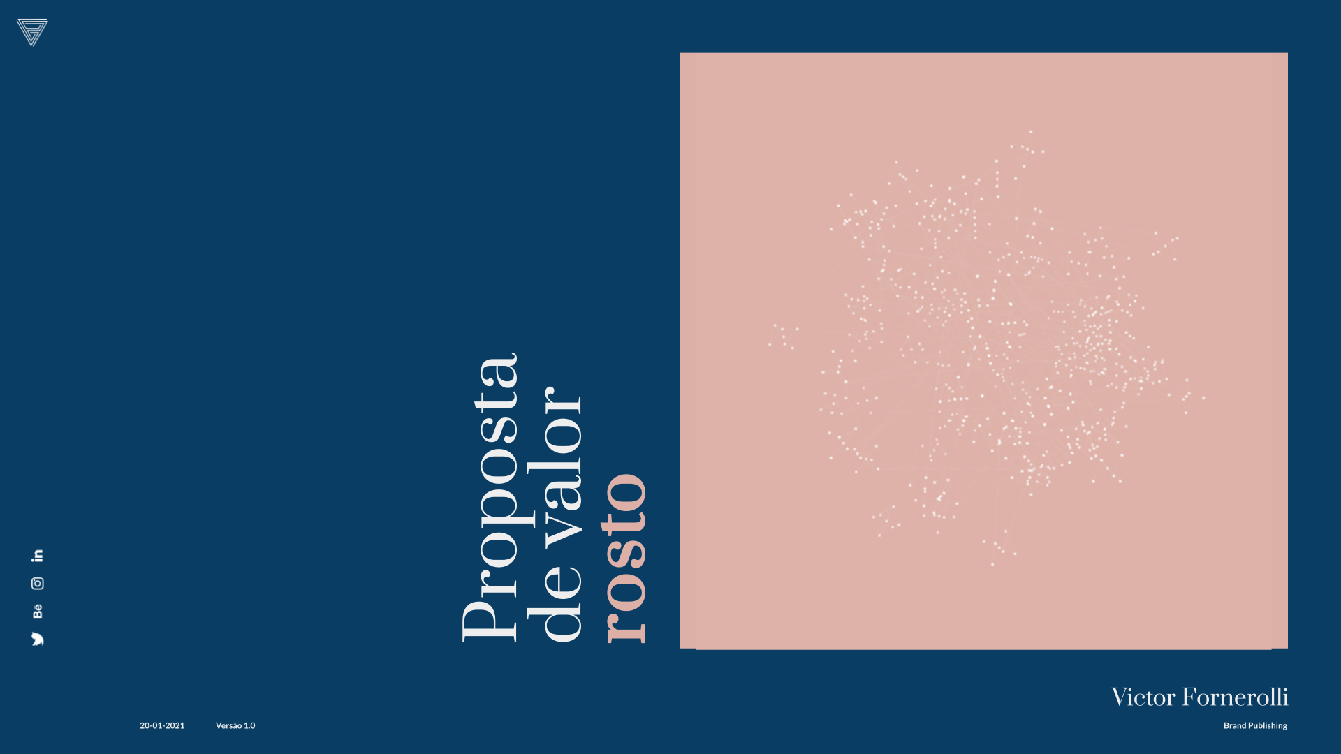 Proposta de valor visual da Rosto Brasil